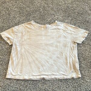 Old Navy Light Tye Dye Cropped Tee